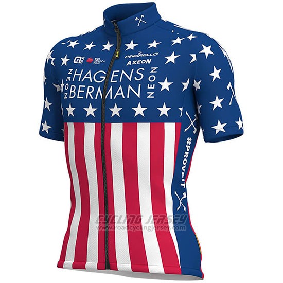 2019 Cycling Jersey Androni Giocattoli Champion The United States Short Sleeve and Bib Short